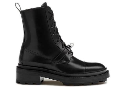 hermes combat boots.